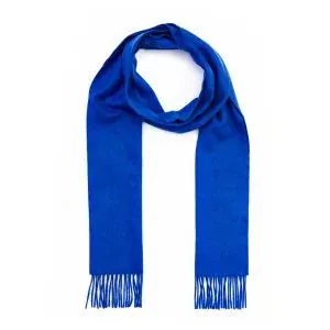 100% Cashmere scarf -royal blue