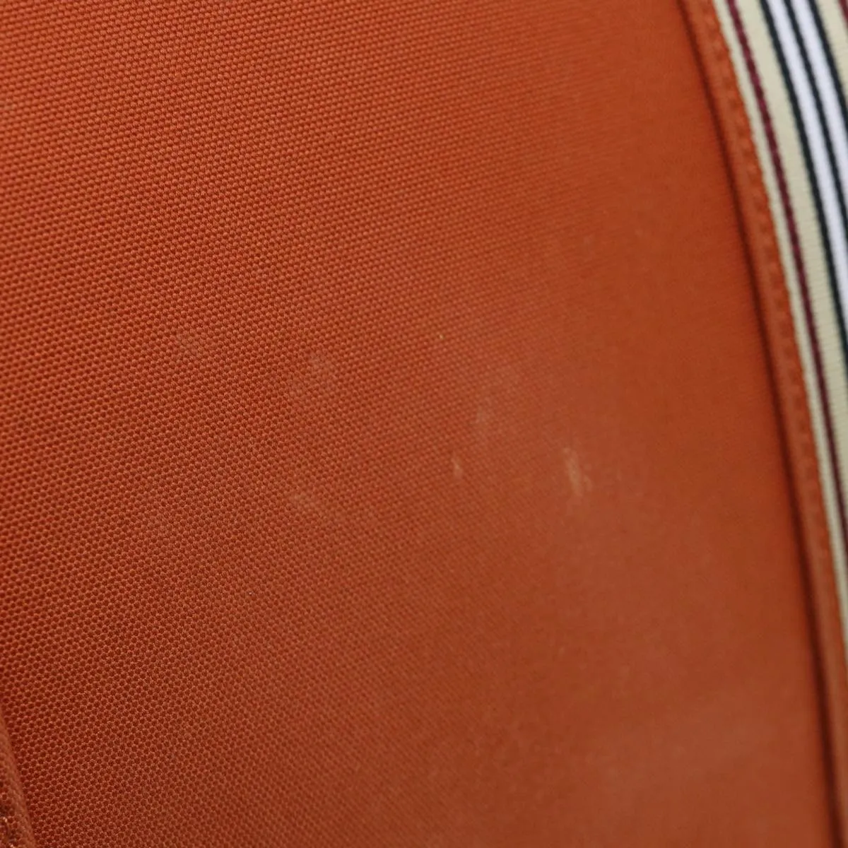 Burberry Black label Shoulder Bag Canvas Orange Auth bs11428