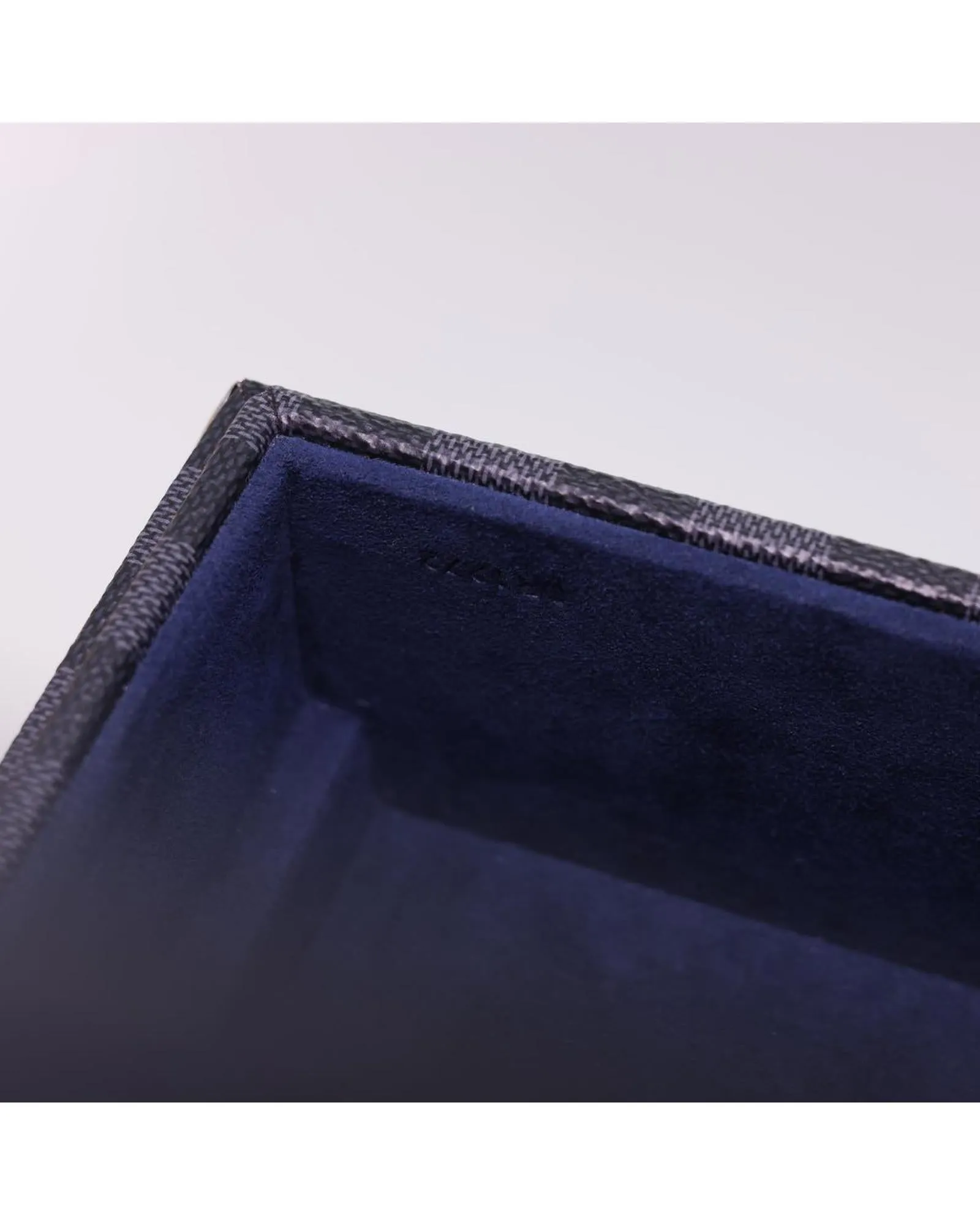 Damier Graphite Watch Case Coffret