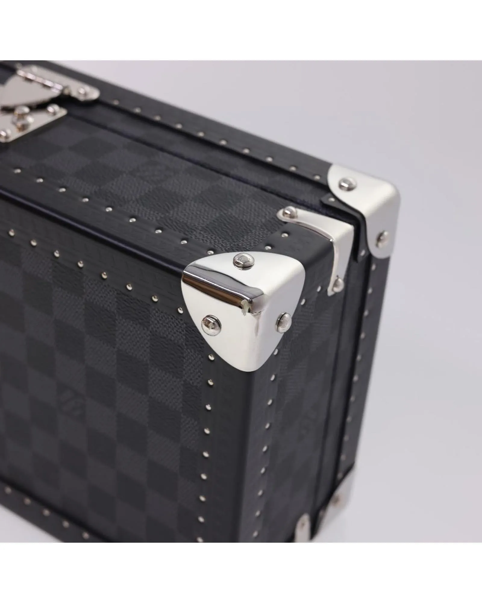Damier Graphite Watch Case Coffret