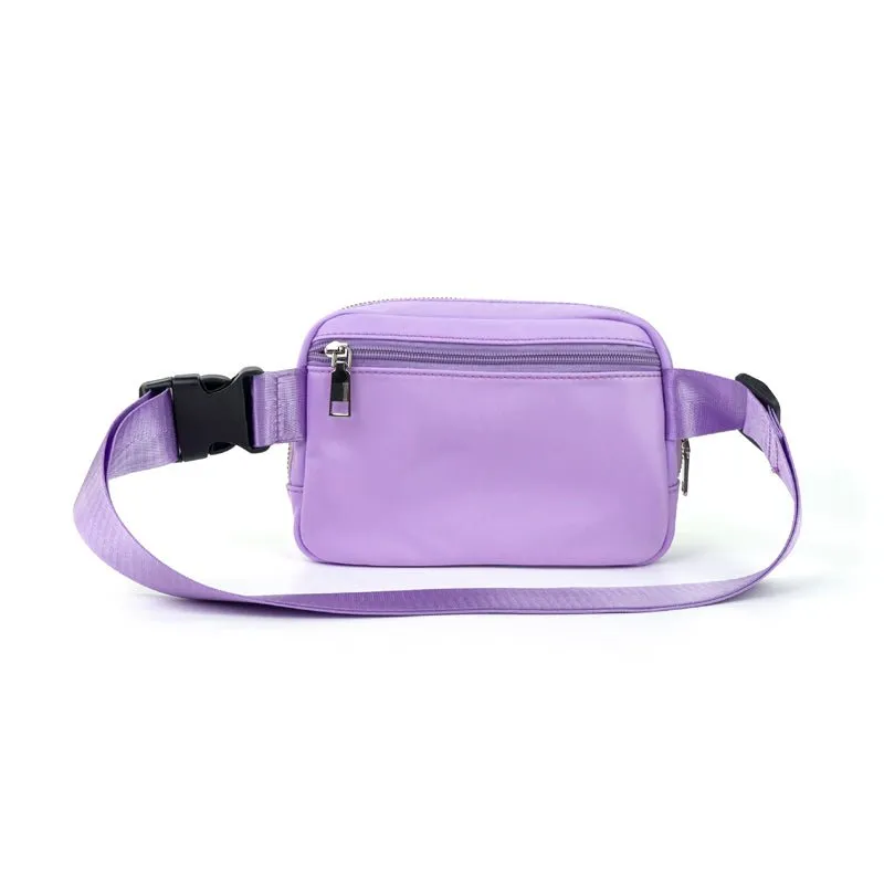 Dixie Nylon Belt/Crossbody Bag -  Lavender