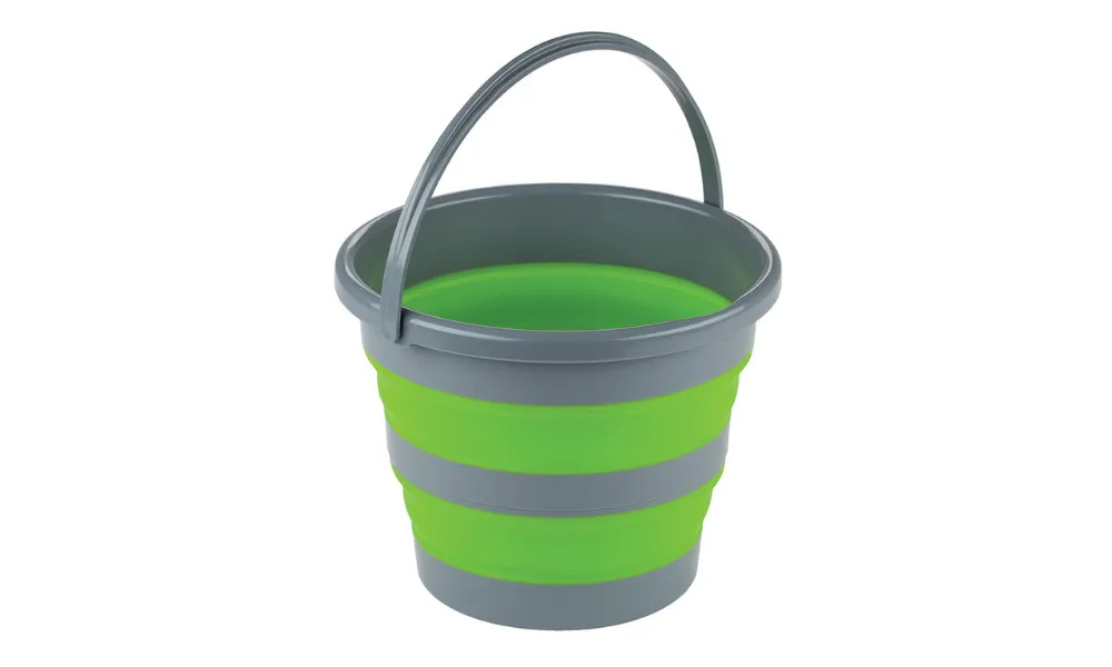 Ironman 4x4 Collapsible Silicone Bucket with Handle - 10L