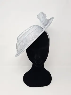 Metallic Bluebell Disc Fascinator