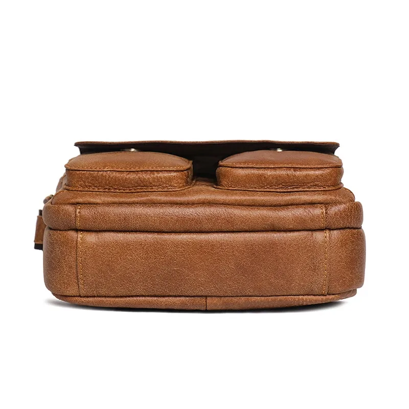 Mne's Small Leather Crossbody Bag