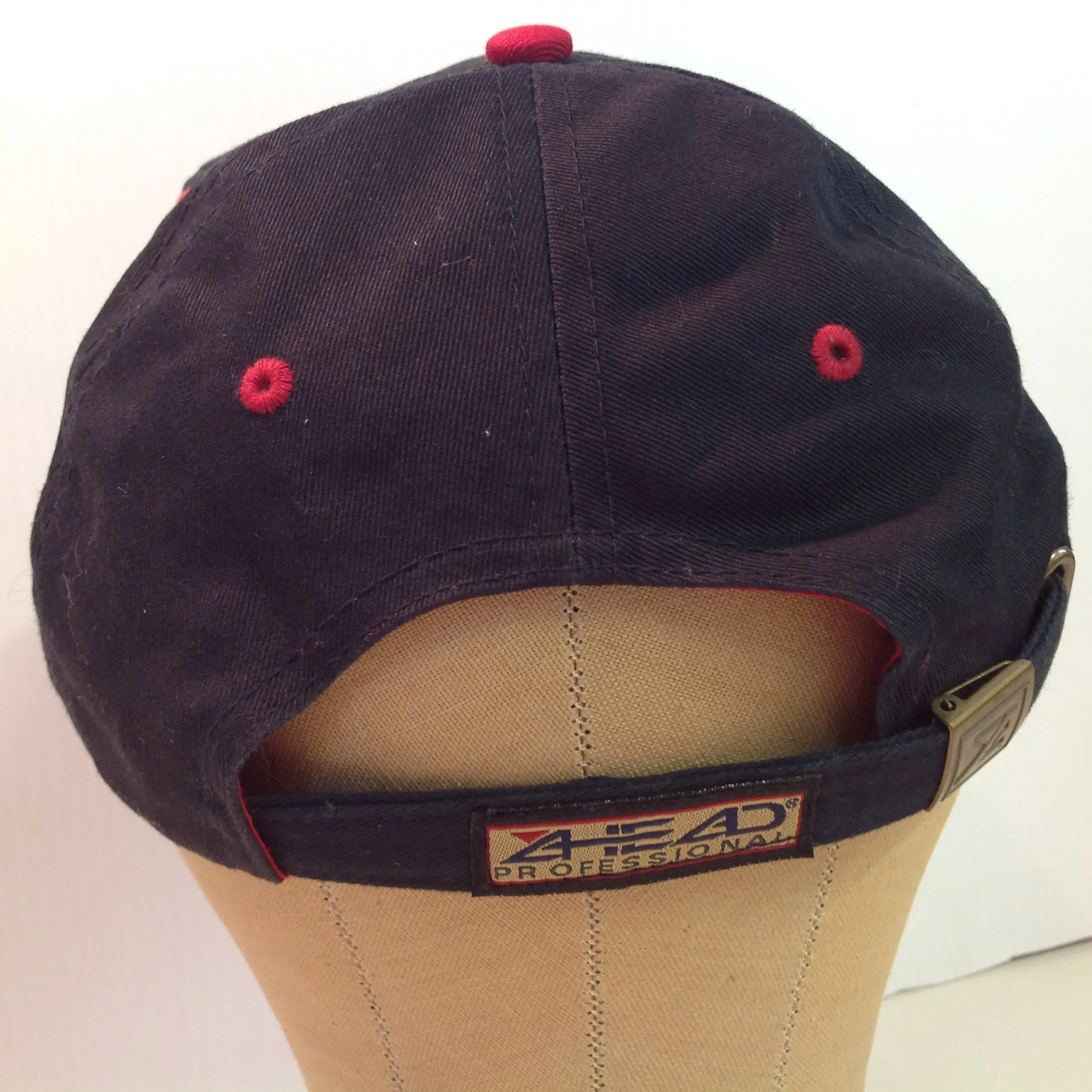 Vintage Authentic Ahead Professional Classic Cut Wailea Maui Hawaii Golf Course Souvenir Black Baseball Cap